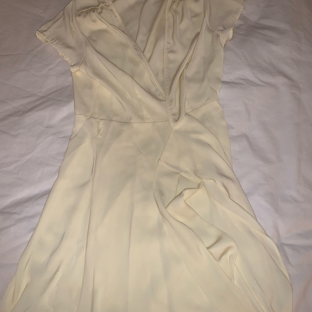 Superdown mini wrap dress